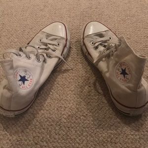 white converse sneakers
